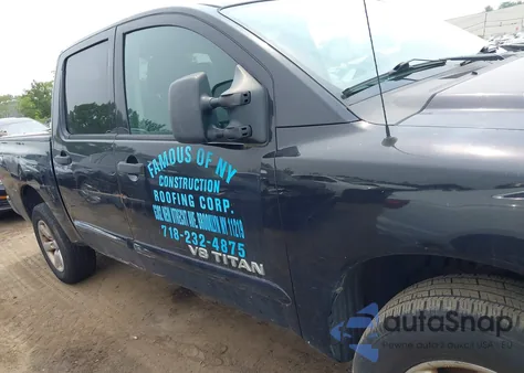 2011 Nissan Titan Sv from USA, damaged, VIN 1N6AA0EC3BN300204